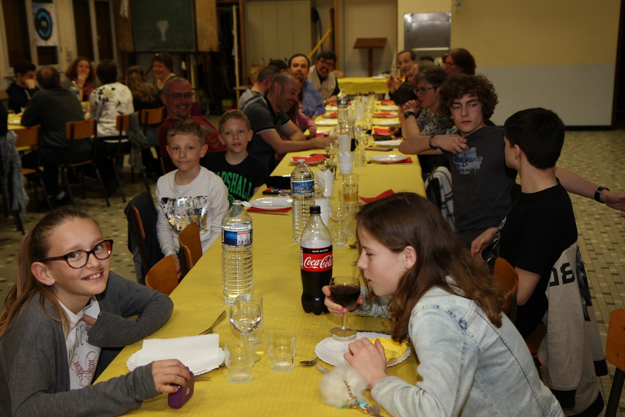 Repas annuel du club 6 avril 2019. 